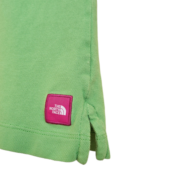 The North Face Women's Polo Shirt Lime Green Small - Picture 3 of 6